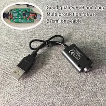 Хорошее качество 27 см длинный Универсальный usb-кабель зарядное устройство DC4.2v 420ma для Ego-K Ego-T E-Shisha Pen CE4 lcd VV VW 510 резьбовые батареи