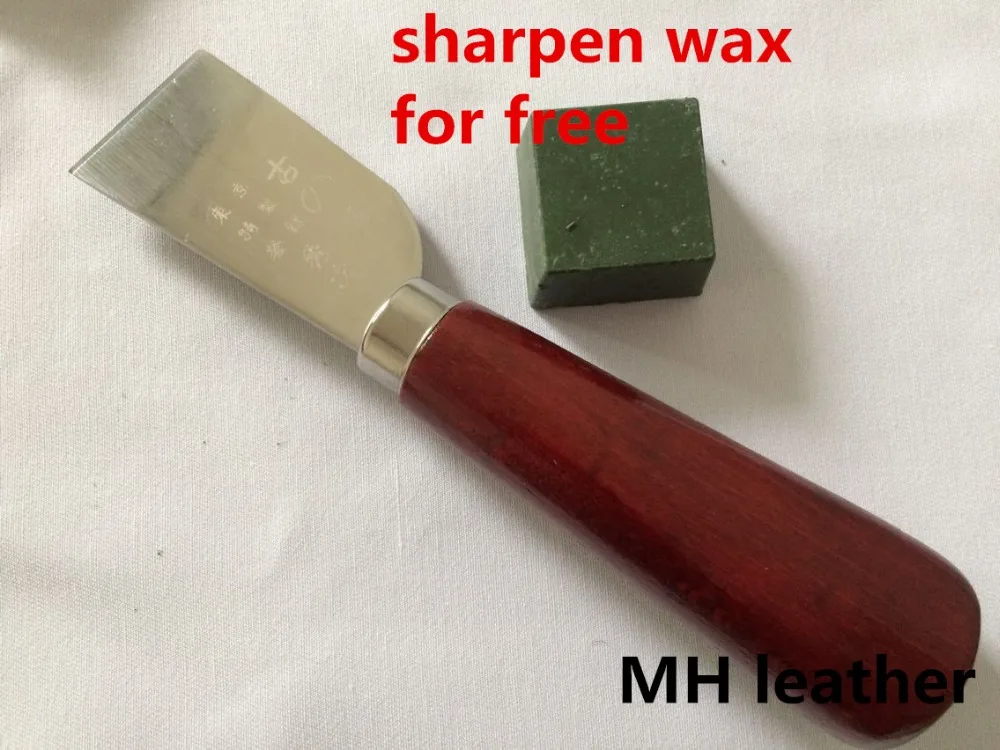 

Stainless knife for leather cutting, leather cutting knife for leather diy, sharpen wax knife wax for free