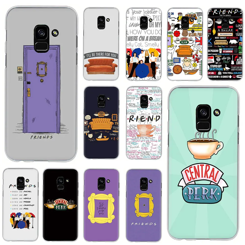 

Perk Coffee friends tv Hard phone cover case for Samsung Galaxy A3 5 2017 A6 7 8 9 2018 A10S 20S 30S 40S 50S 60 70