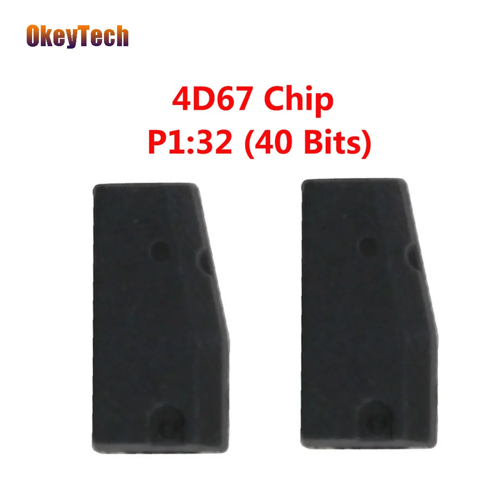 OkeyTech 5 шт./лот 4D67 чип авто транспондер 4D(67) P1:32 40 бит TP30 для Toyota Previa Reiz Crown Rav4 Camry Corolla |
