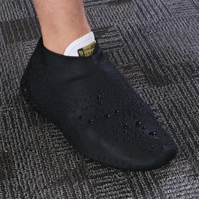 1 пара Водонепроницаемый чехол для обуви Силиконовые Нескользящие мужские непромокаемые ботинки защитные многоразовые женские
