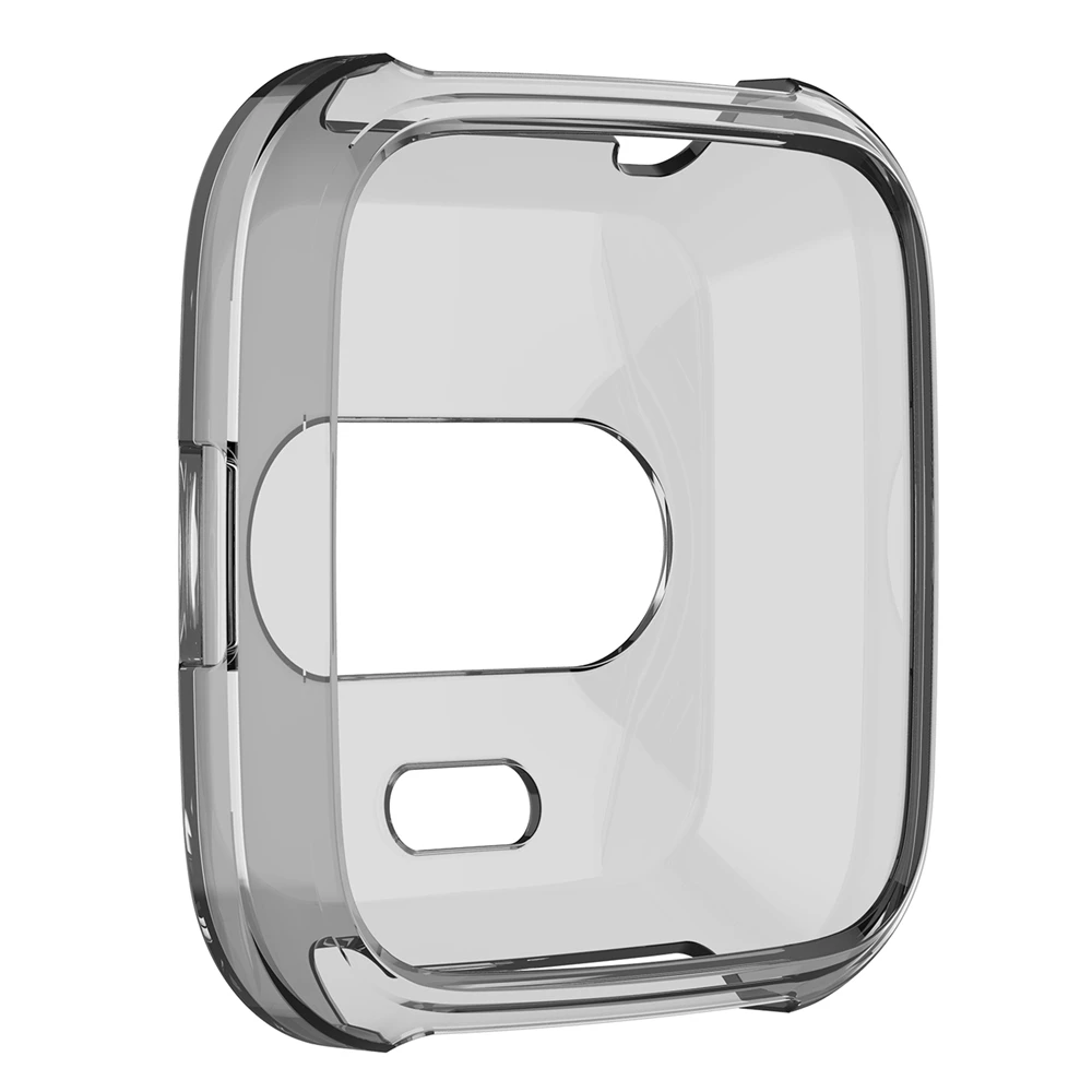 6 шт./упак. ТПУ чехол для Fitbit Versa Lite Смарт-часы полная защита корпус кожи Замена анти-ударная рама чехол