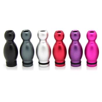 

E Cigarette Skull Acrylic Drip Tips Colorful Mouth 510 Drip Tip E For RDA RBA Vaporizer