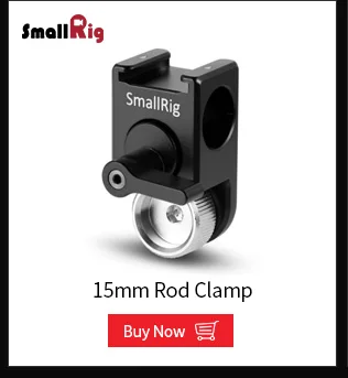 SmallRig DSLR штатив для камеры 15 мм стержень зажим для EVF крепление микрофона DIY опции 1493