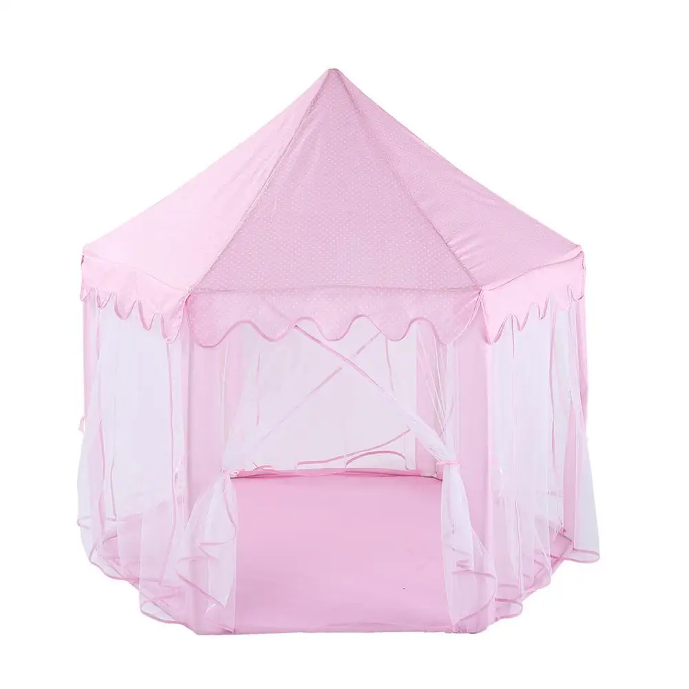 

Outdoor Toys For Children's Tent Hexagon Princess Castle Cosplay Game Room Mosquito Net Baby Toy House Baby Toys 0-24 Months