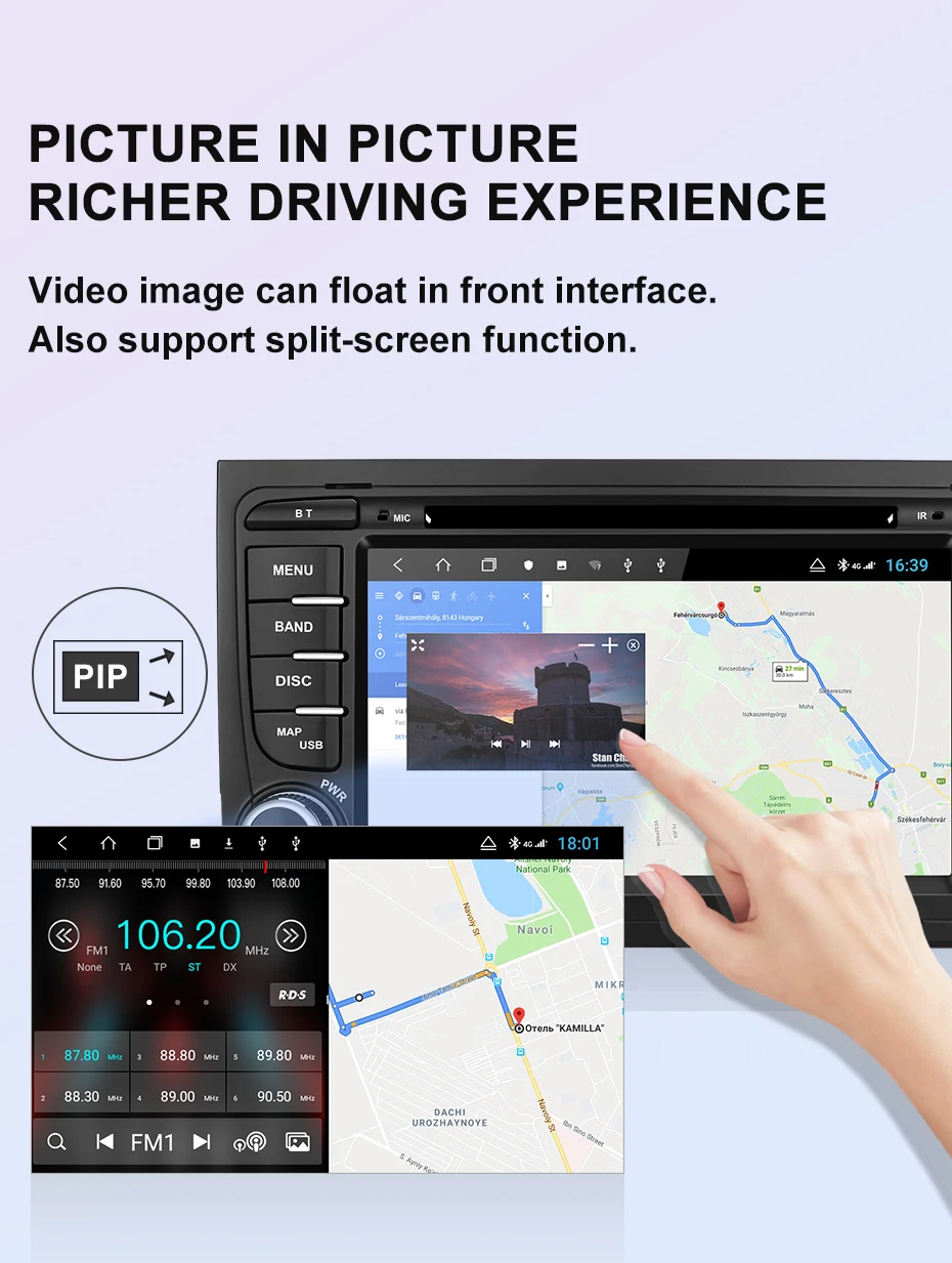 Sale Isudar H53 Car Multimedia Player 2 Din Auto Radio Android For Audi/A4/S4 2002-2008 GPS DVD 8 Core RAM 4GB ROM 64GB DVR DSP 16