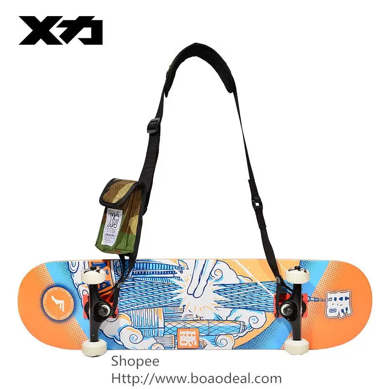 Skateboard Bag Mackar Design Shoulder Chest Bag Penny Board