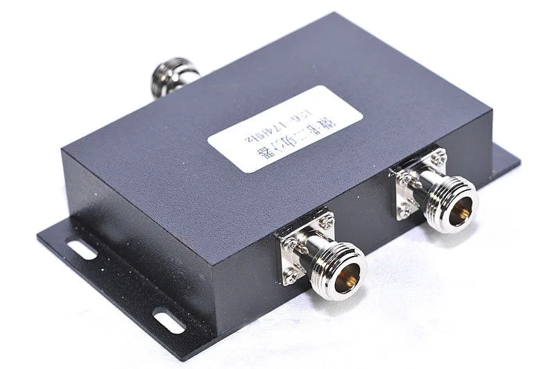2 way VHF 136 174MHz antenna power splitter two way radio repeater