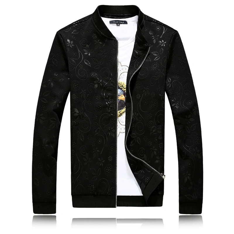 New Fashion Mens Floral Baseball Jacket New Fashion Mens Floral Baseball Jacket