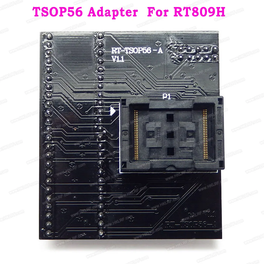 

Free Shipping Complete TSOP56 Adapter Socket for RT809H Programmer RT-TSOP56-A V1.1