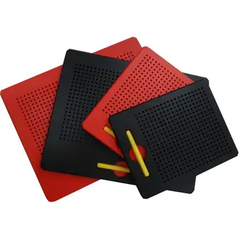 

Magnetic Steel Beads Ball Drawing Writing Board Doodle Sketch Pad Tablet Magnet Pad Education Kids Toy Educational Writing Toys