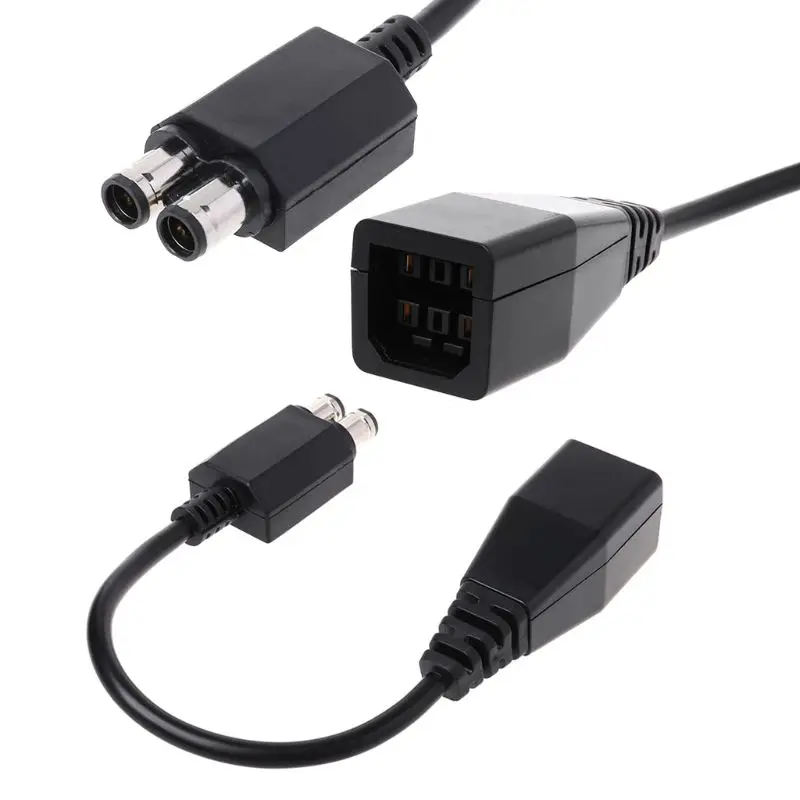 Передача Зарядное устройство кабель, адаптер для зарядки шнур питания конвертер для Xbox 360 в горизонтальном положении для тонкий
