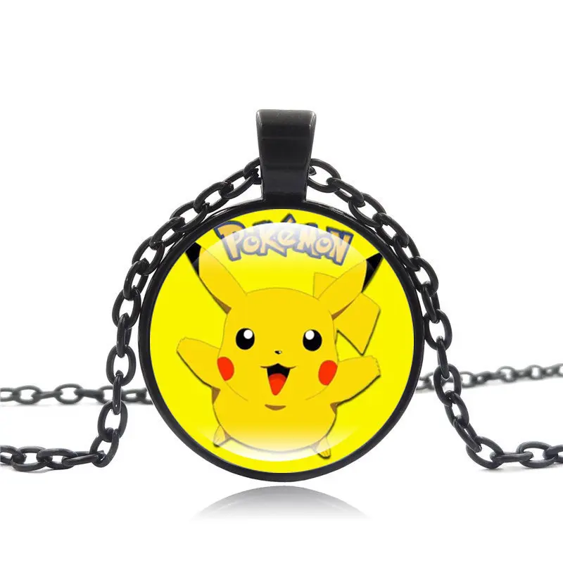 Лидер продаж! 2019 новый ожерелье с рисунком покемона покебол PIKACHU себе цепи кулон цепочки и ожерелья для женщин аниме ювелирные изделия