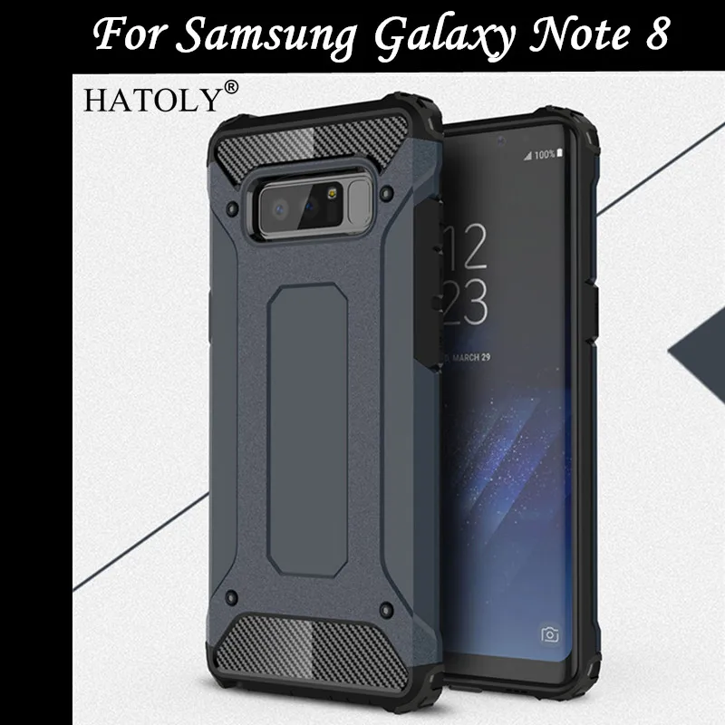 Чехол для Samsung Galaxy Note 8 противоударный прочный армированный жесткий чехол Note8