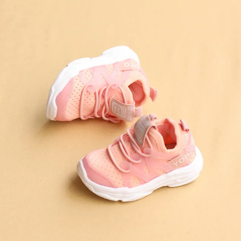 

For 1-2-year-old Infants and Young Children's Soft-soled Sport Shoes Toddler Boys Girls Fashion Sneakers First Walkers