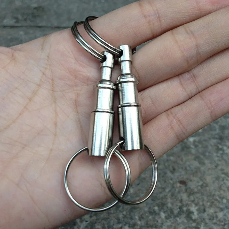 

Camping Hiking Quick Release Keyring For Attaching Tools Knife Compass