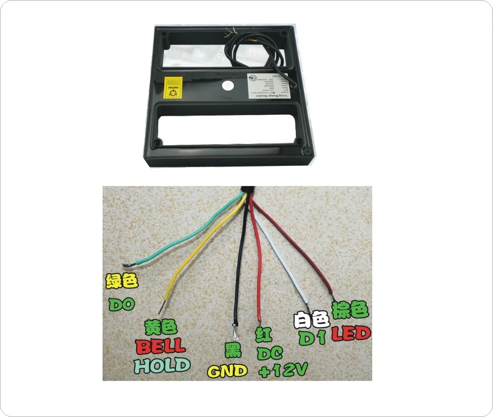 Y1 самый длинный 1 м дистанция контроля доступа card reader/RFID считыватель/WG26/34 или 485 порт водонепроницаемый + 10 Кристалл брелков