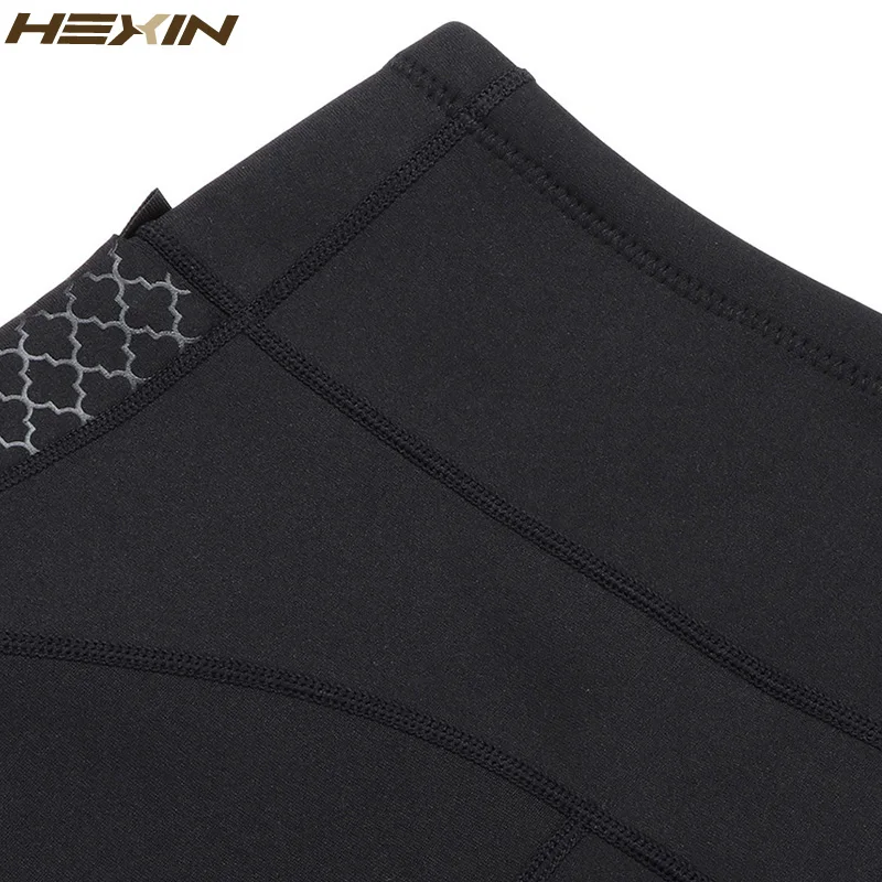 Мужские неопреновые Утягивающие трусы HEXIN для похудения эластичные шорты штаны