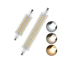 Ampoule R7S épis de maïs 5W 78mm 10W 118mm AC 220V, lampe de remplacement halogène 30W 40W, projecteur