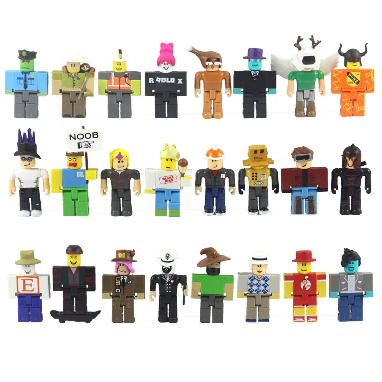 

24pcs/set Roblox Toys PVC Roblox-game Model Heroes of Robloxia doll toys Figuras Roblox Figma Juguetes Ultimate Collectors Set