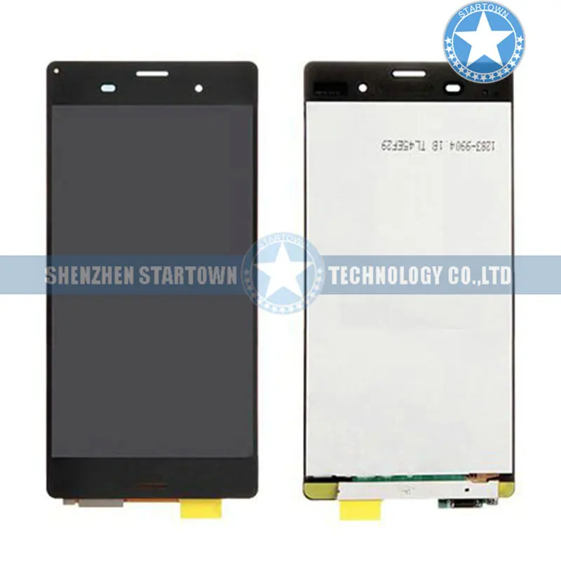 

Original LCD display Touch Screen Digitizer Assembly for Sony Xperia Z3 D6603 D6643 D6653 L55u L55t (Black)