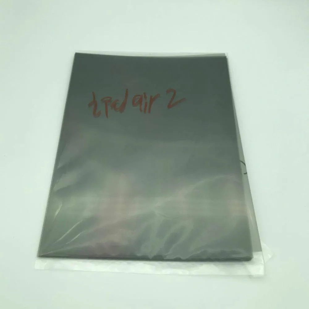 10 шт./пакет оригинальное качество поляризационная пленка для ipad air 2 A1566 A1567 ЖК-экран ламинирования pad модернизация ремонт