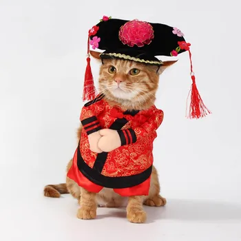 Funny Cat Clothes Pirate Suit Clothes for Cat Costume Clothing Corsair Halloween Pet Clothes Dressing