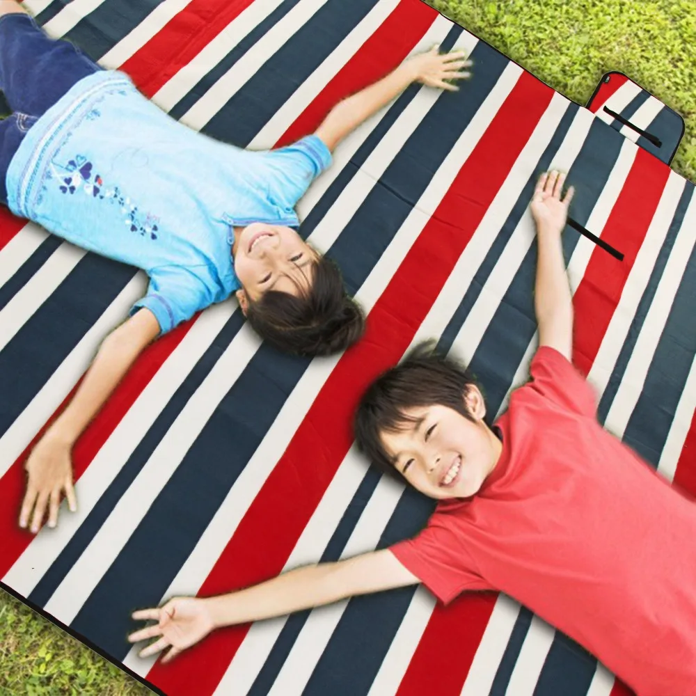 Waterproof Flannel Outdoor Picnic Blanket Mat Outdoor Picnic Mat