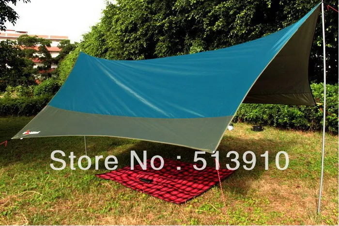 

4.5*4.4m super large size new design silver coated tarp tent/gazebo/sun shade tent/beach sunshade tent