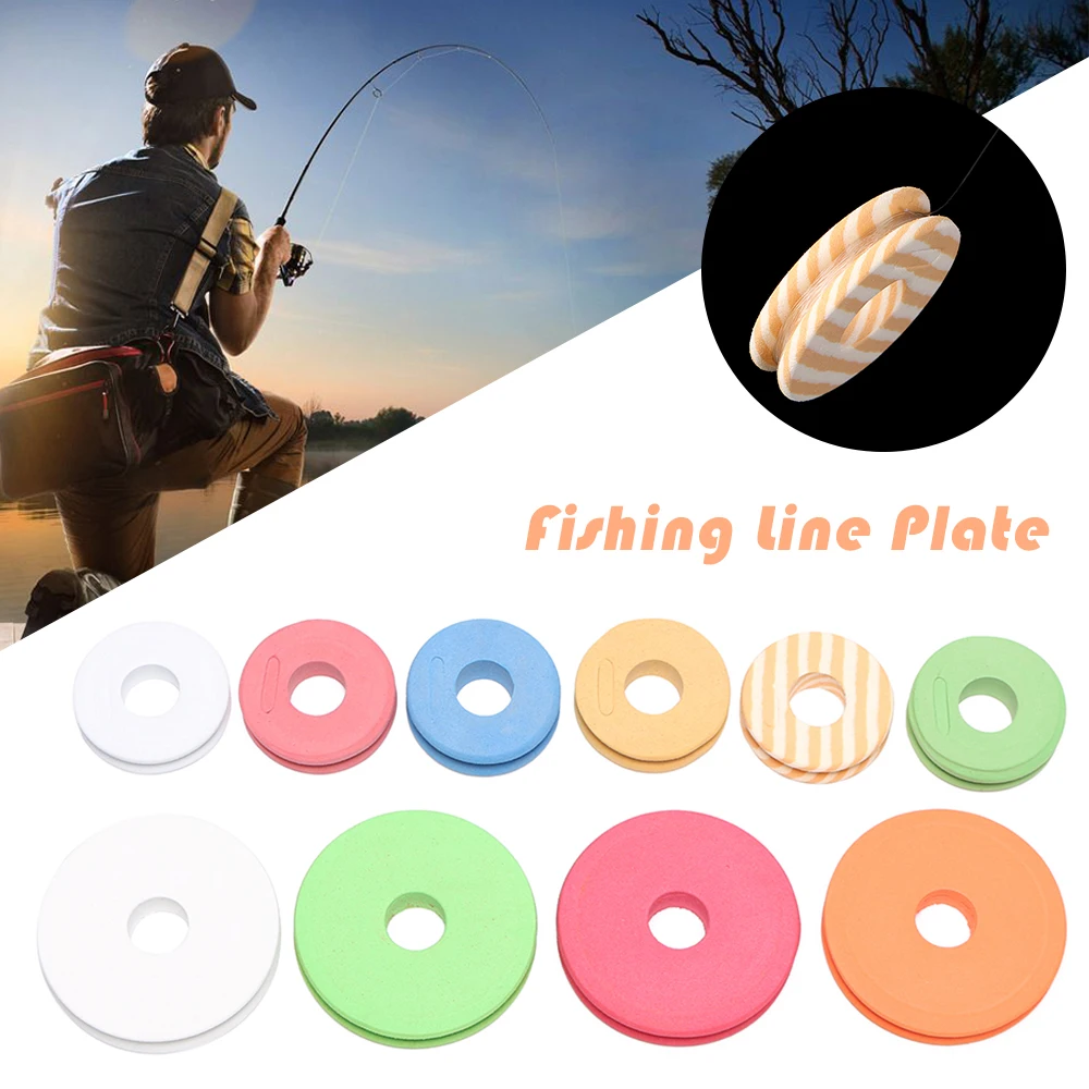 

10PCS 4.5/7cm EVA Foam Spools Portable Winding Line Carp Lure Board Fish Tool Bobbin Tackle Outdoor Fishing Accessories Dropship