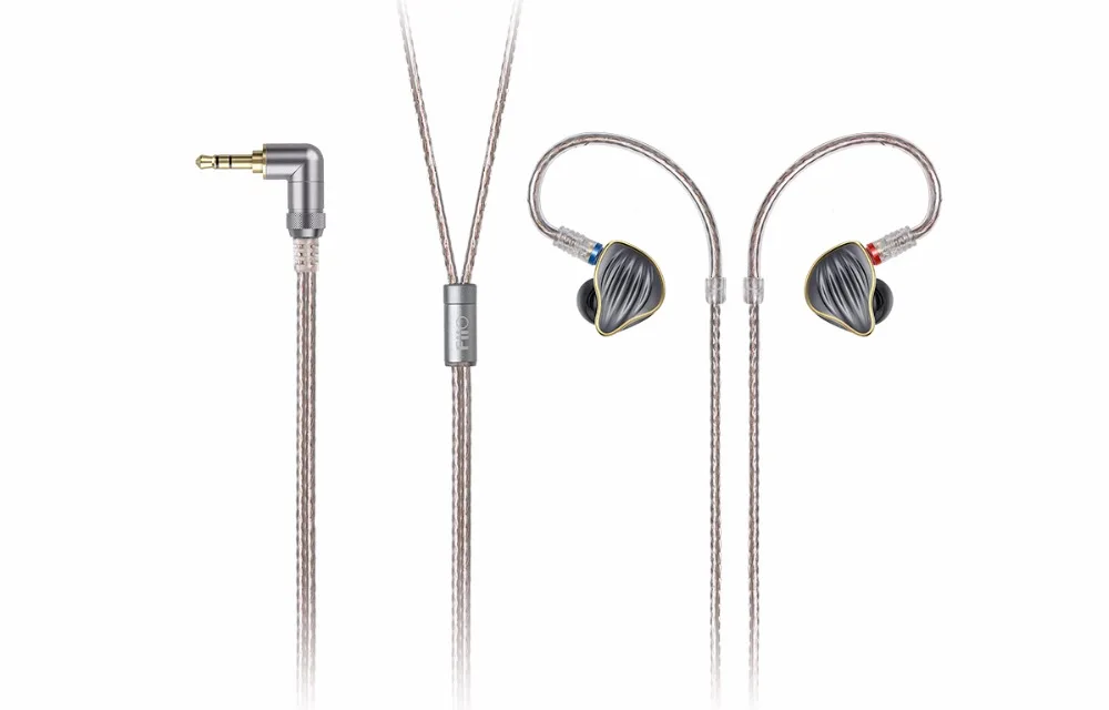 Металлический Чехол FiiO FH5 Knowles съемный кабель MMCX дизайн четырехъядерный драйвер
