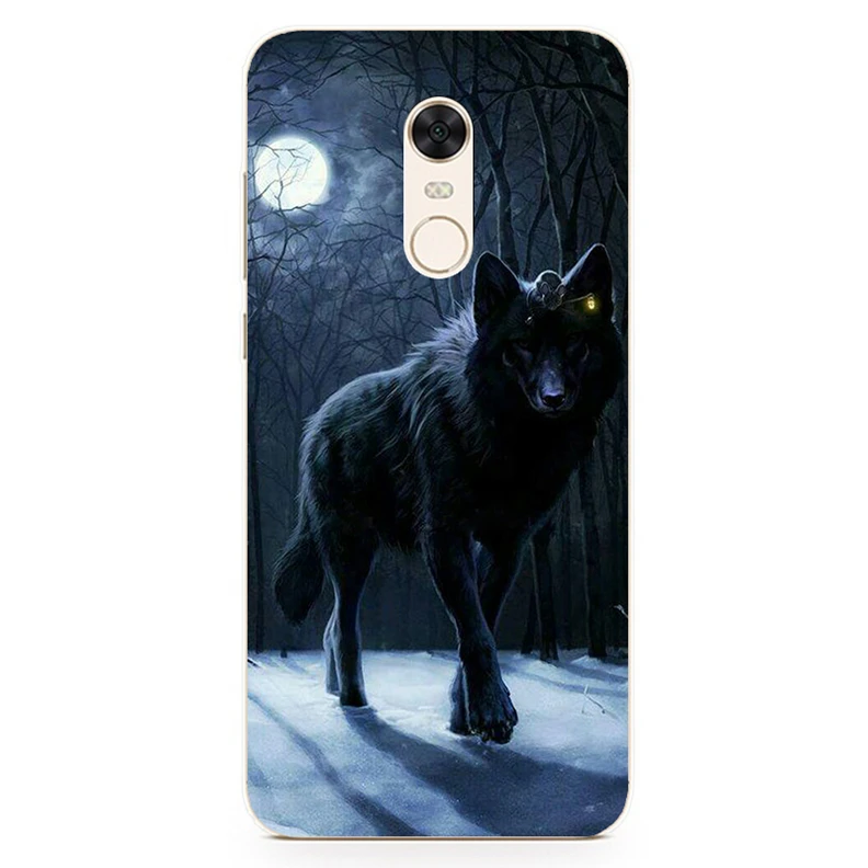 Silicone Cover For Xiaomi Redmi 5 Plus Case 5.99' Printing Animal Case for Xiomi Redmi 5 Plus Cover Redmi 5 5.7 inch Phone Cases
