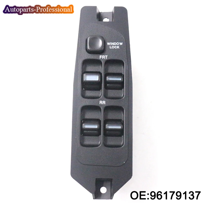

96179137 New Master Power Window Control Switch For DAEWOO LANOS PRINCE CIELO 96200779 96179136 DW001 Autoparts