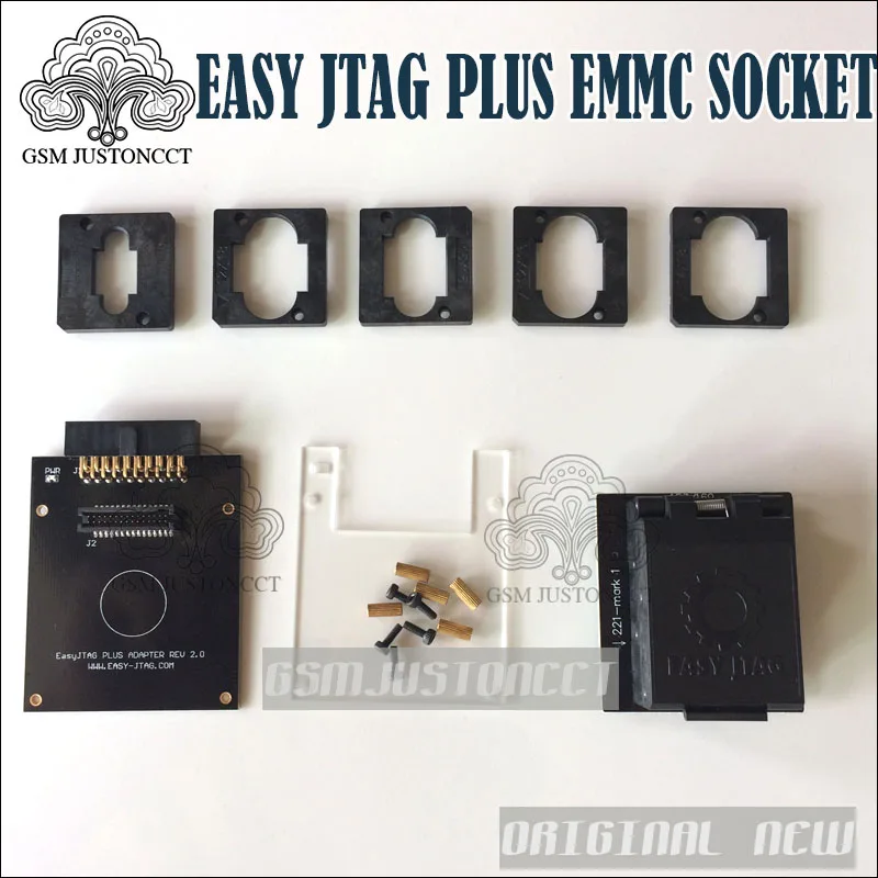 Оригинальная фотография PLUS BOX EMMC Socket BGA153/169 BGA162/186 BGA221 BGA529|Детали устройств связи| |