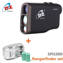 Ручной лазерный измеритель скорости и дистанции, монокуляр, водостойкий. Максимальное расстояние 1000м