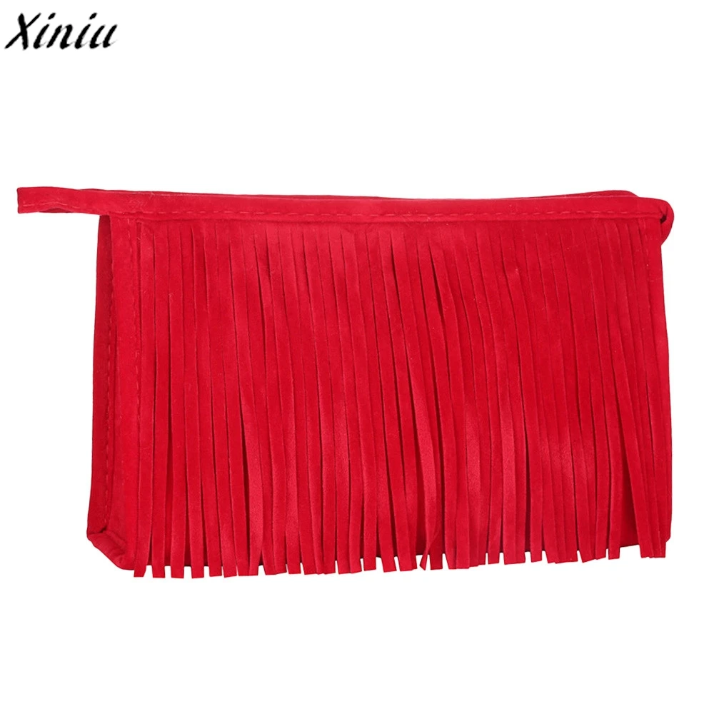 Fashion Pouchs For Travel Ladies Pouch Makeup Bags Women Tassel