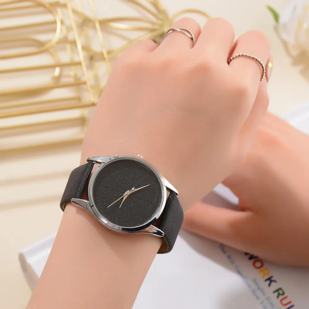 

Reloj Mujer Fashion Leather Belt Luxury Ladies Watch Clock relogio Gift Women Bracelet Quartz WristWatch Women Watches Saat #B