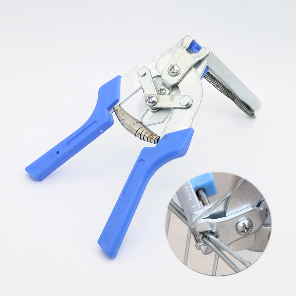 

1Pc Hog Ring Plier with 600 Pcs M-Clip Staples Mesh Cage Wire Fencing Tools