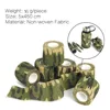 Camping Hiking Self Adhesive Camouflage Elastic Tape Camo Wrap Outdoor Tools Military Tactical EDC Survival Bandage 5*450cm ► Photo 3/6