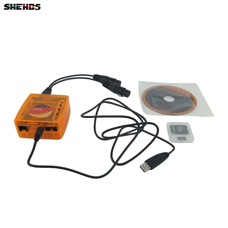 Sunlite Suite2 FC DMX-USD контроллер для вечерние KTV Дискотека DJ сценическое управляющее программное обеспечение, SHEHDS сценическое освещение