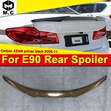 E90 M3 sedan duckbill tail True Carbon fiber M4 style For BMW 3 series 320i 325i 330i 335 320d 325d wing rear spoiler 2005-2011 цена E90 M3 sedan duckbill tail True Carbon fiber M4 style For BMW 3 series 320i 325i 330i 335 320d 325d wing rear spoiler 2005-2011 цены онлайн