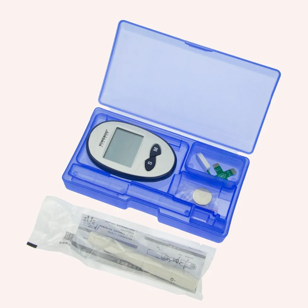 Hot Sale Blood Glucose Test Strips With Blood Collection Needle 50pcs+50pcs Blood Glucose Meter Disposables Blood Sugar Meter-6