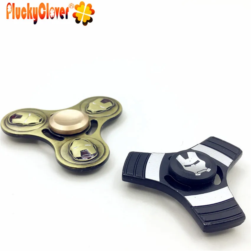 1 шт. Железный человек Tri-spinner колесо Спиннер металлический Железный человек ручной Спиннер EDC гироскоп Figet игрушка спинер для Autistress детей взрослых