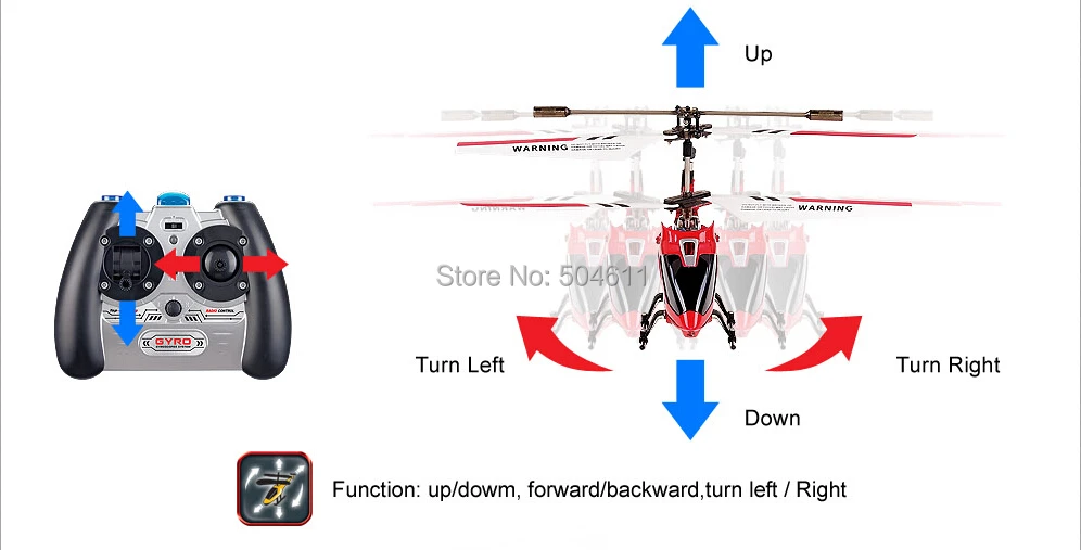 Syma S107G ИК 3 канальный Радиоуправляемый однолопастной вертолет с дистанционным