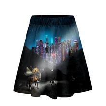 Новая стильная юбка с 3D принтом Lil Nas X, повседневные юбки, новые сексуальные женские юбки Kpops,, модные юбки