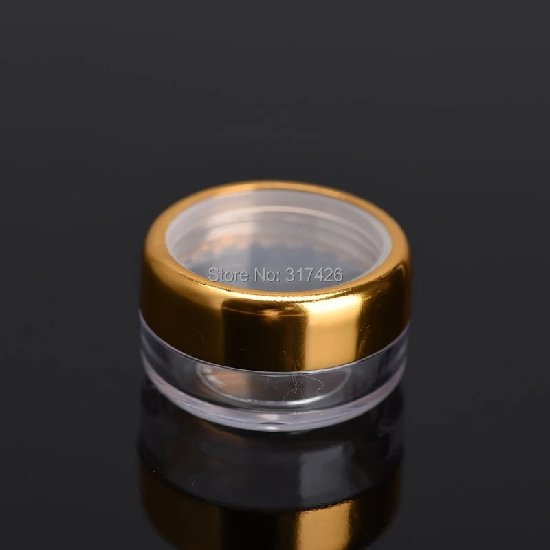 

10g Clear Empty Container Makeup Bottle for Cosmetic Cream Jewelry Empty Jar Pot Eyeshadow