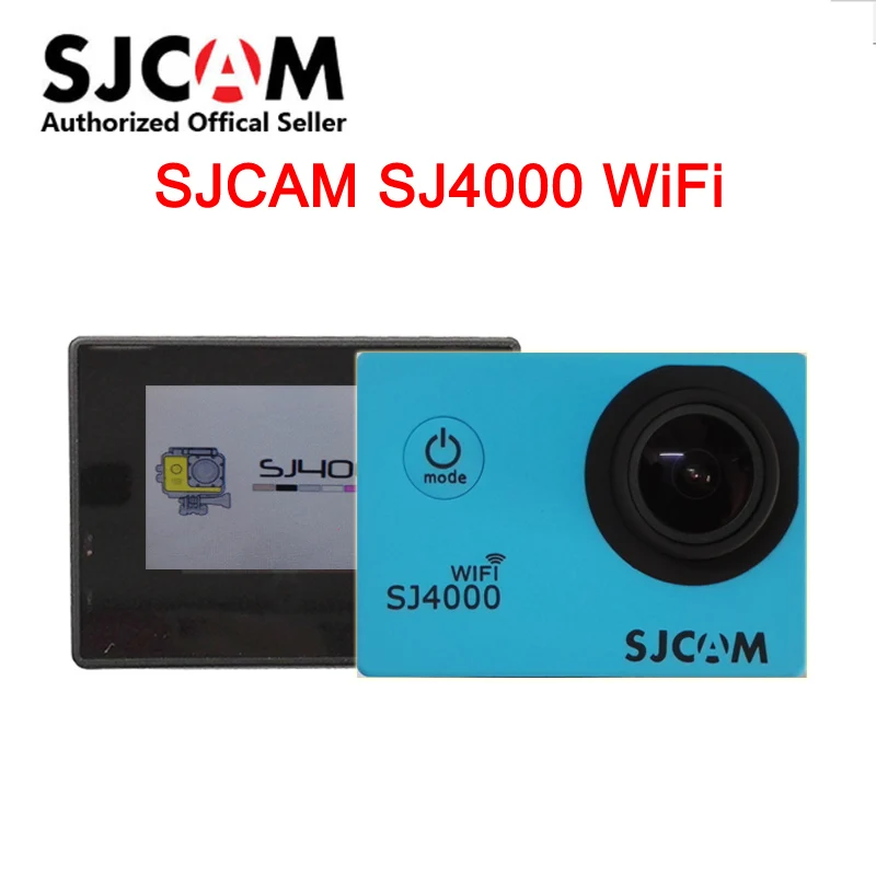 Оригинальная SJCAM SJ4000 WiFi экшн Спортивная камера для шлема Дайвинг 30 м водонепроницаемый H.264 1080P Full HD подводный Спорт DV