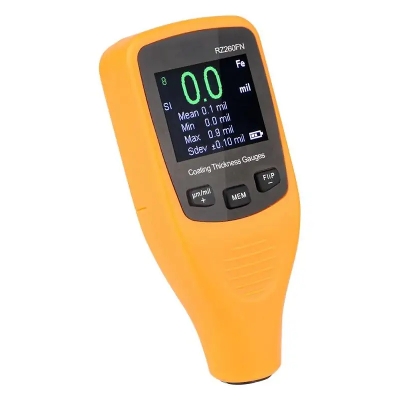 

50mil 1250um Auto Coating Thickness Gauge Car Paint Meter Car Body Tester
