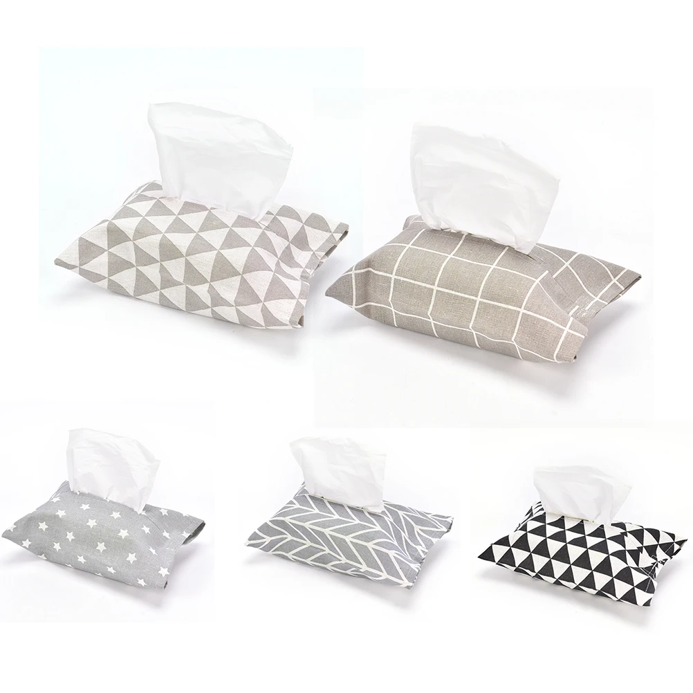 cotton tissue box cover