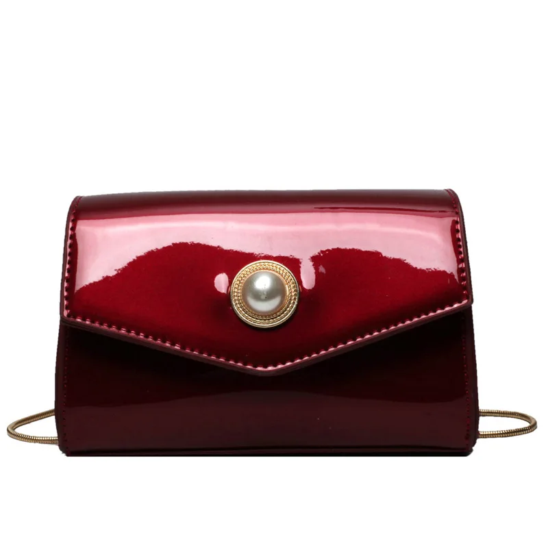 

New Fashion Diamond Lattice Women Handbags Ladies Shoulder Bags Patent Leather Female Girl Luxury Brand Flap Crossbody Bag